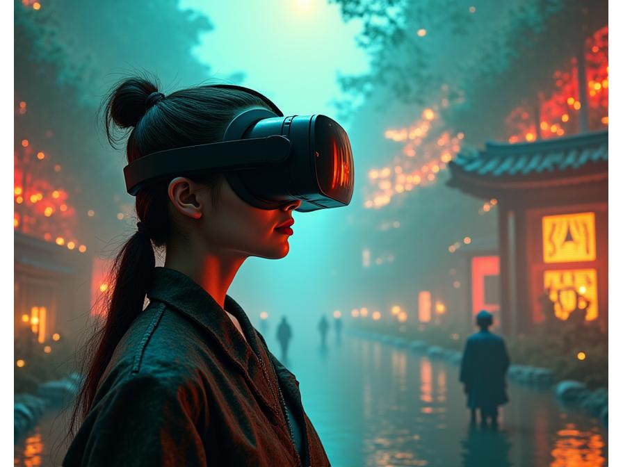 VR神話体験シーン